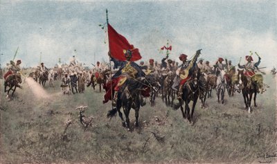 Kurd lovasság márciusban alkotó: Jozef Brandt