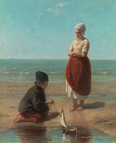A tenger gyermekei alkotó: Jozef Israëls