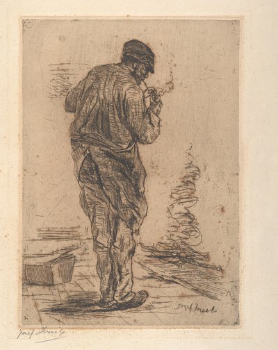 Öregember alkotó: Jozef Israëls