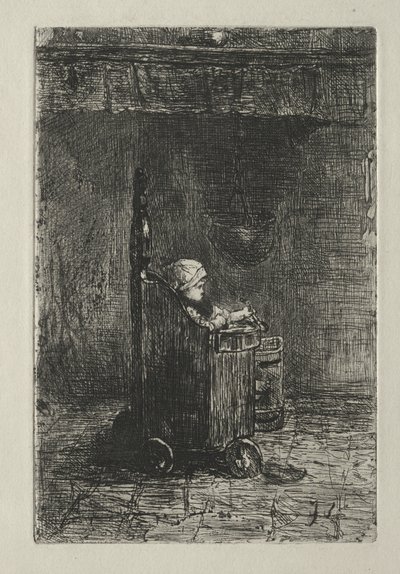 Baba a székében alkotó: Jozef Israëls