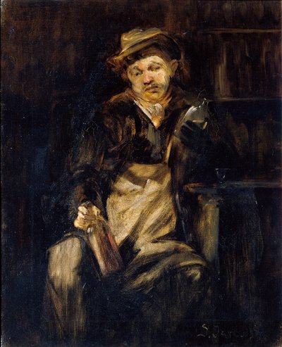 Az ivó alkotó: Jozef Israëls