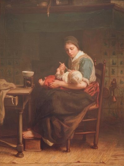 A Madonna kunyhó alkotó: Jozef Israëls