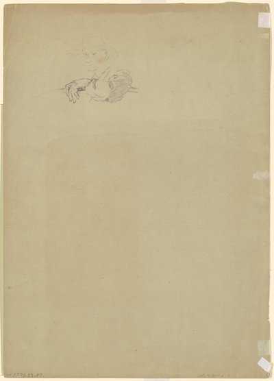 Tanulmány egy gazdáról [verso] alkotó: Jr. Enoch Wood Perry
