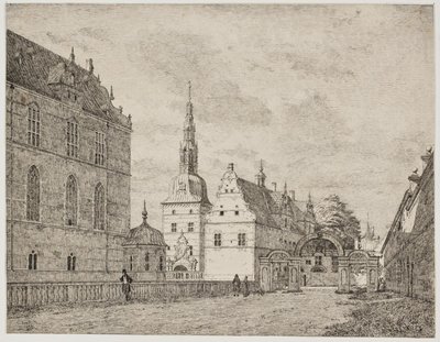 Karusselgården Frederiksborgban alkotó: Jørgen Roed