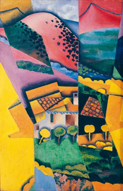 Táj Ceretnél alkotó: Juan Gris