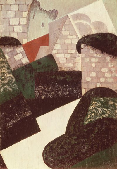 Lochesi táj, 1916 (panel) alkotó: Juan Gris