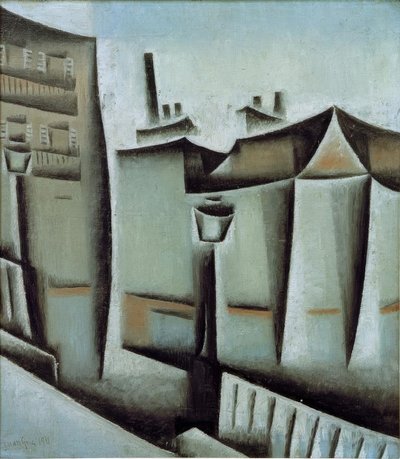 Házak Párizsban alkotó: Juan Gris