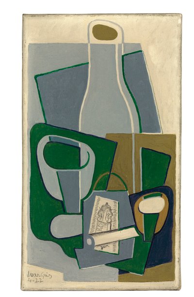 Pipa és csomag dohány, 1922 alkotó: Juan Gris