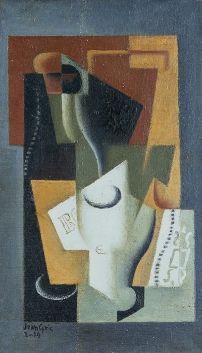 Csendélet alkotó: Juan Gris