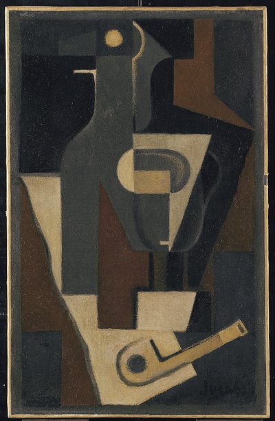 Csendélet pipával, 1918 alkotó: Juan Gris