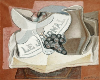 A szőlőfürt; A szőlőfürt, 1925 alkotó: Juan Gris