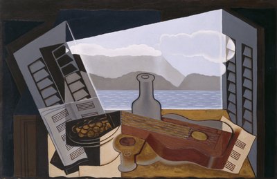 A nyitott ablak, 1921 alkotó: Juan Gris