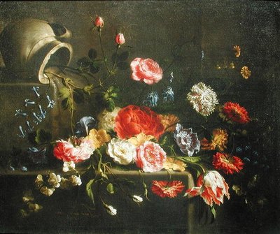Korsóból hullott virágok, 1665 alkotó: Juan de Arellano