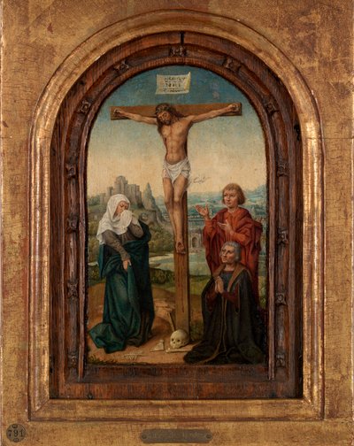 Keresztre feszítés alkotó: Juan de Flandes