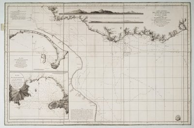 Dél-Amerika és az Atlanti-óceán partvidék térképe alkotó: Juan de Langara