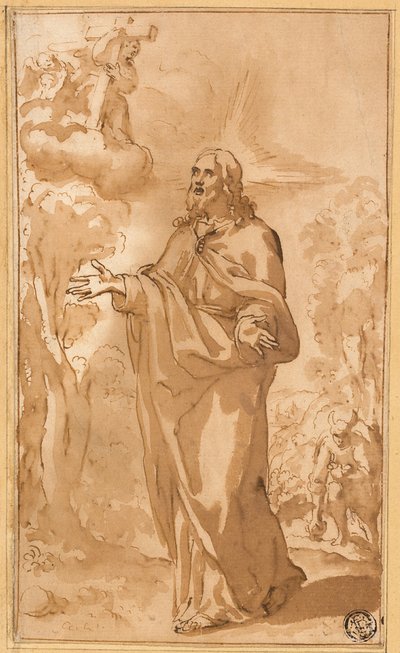 Krisztus a pusztában alkotó: Juan del Castillo