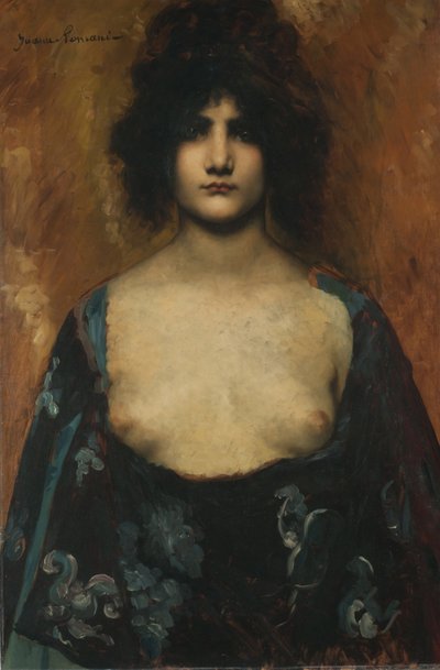 Keleti lány, 1890-1895 körül. alkotó: Juana Romani