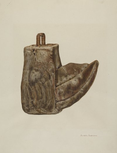Fa kengyel, c. 1941. alkotó: Juanita Donahoo
