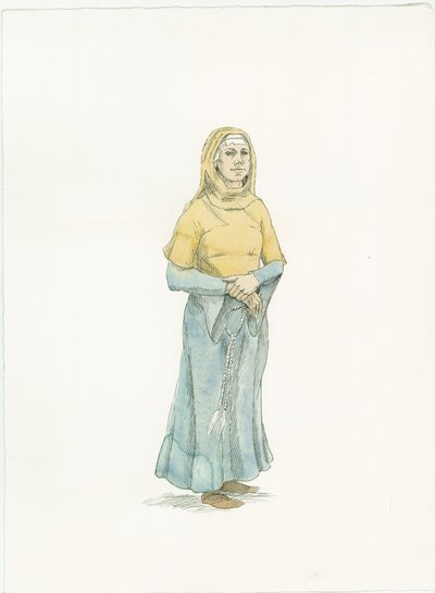 Flandriai Matilda, c1066 2015. alkotó: Judith Dobie