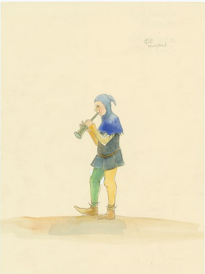 Középkori lelkész, 2004. alkotó: Judith Dobie