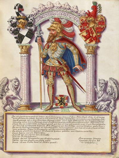 I. Eitelfriedrich Hohenzollern alkotó: Jörg Ziegler