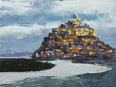 A Mont Saint-Michel esti ragyogása alkotó: Jukyong Park
