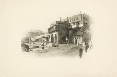 Jules Gervais-Courtellemont egyik algériai látképe (fekete-fehér fotó) alkotó: Jules (after) Gervais-Courtellemont