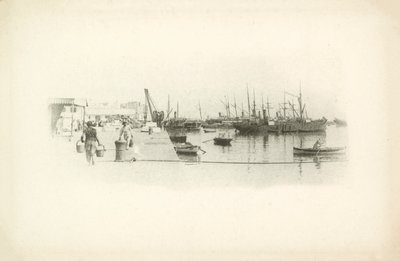 Jules Gervais-Courtellemont egyik algériai látképe (fekete-fehér fotó) alkotó: Jules (after) Gervais-Courtellemont