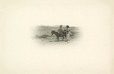 Jules Gervais-Courtellemont egyik algériai látképe (fekete-fehér fotó) alkotó: Jules (after) Gervais-Courtellemont