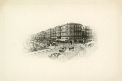 Jules Gervais-Courtellemont egyik algériai látképe (fekete-fehér fotó) alkotó: Jules (after) Gervais-Courtellemont