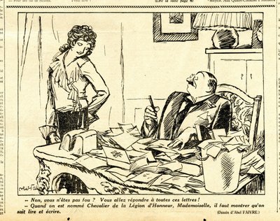 Őszinte, szatirikus fekete-fehér alkotó: Jules Abel Faivre