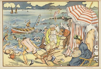 Illusztráció Le Rire alkotó: Jules Abel Faivre
