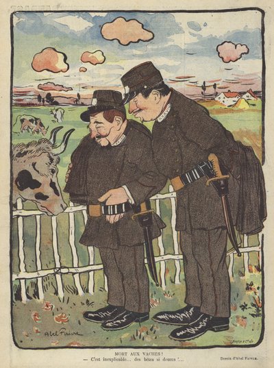 Illusztráció Le Rire alkotó: Jules Abel Faivre