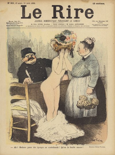 Illusztráció Le Rire alkotó: Jules Abel Faivre