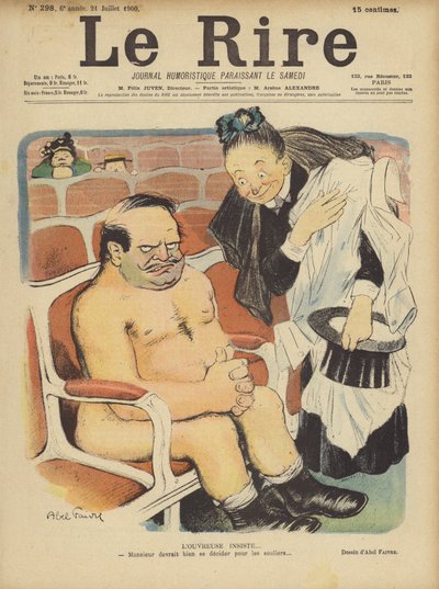 Illusztráció Le Rire alkotó: Jules Abel Faivre