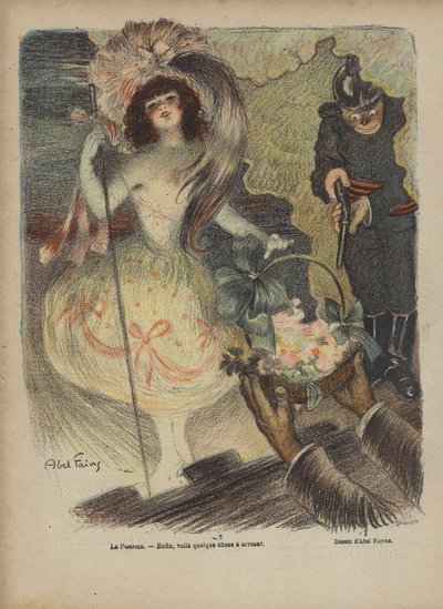 Illusztráció Le Rire alkotó: Jules Abel Faivre