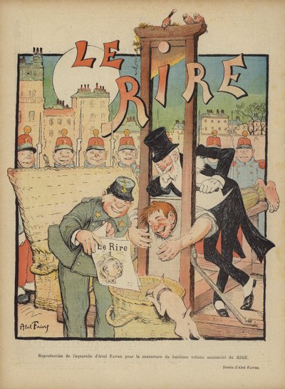 Illusztráció Le Rire alkotó: Jules Abel Faivre