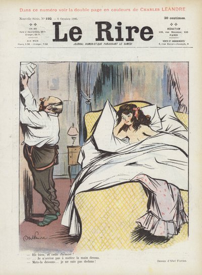 Illusztráció Le Rire alkotó: Jules Abel Faivre