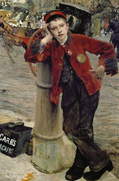 London Bootblack alkotó: Jules Bastien Lepage