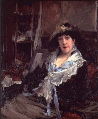 Madame Jeanne Samary portréja (olaj, vászon) alkotó: Jules Bastien Lepage