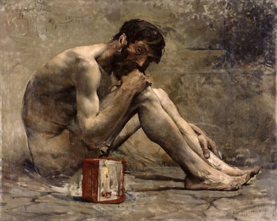 Diogenes, 1905 alkotó: Jules Bastien Lepage
