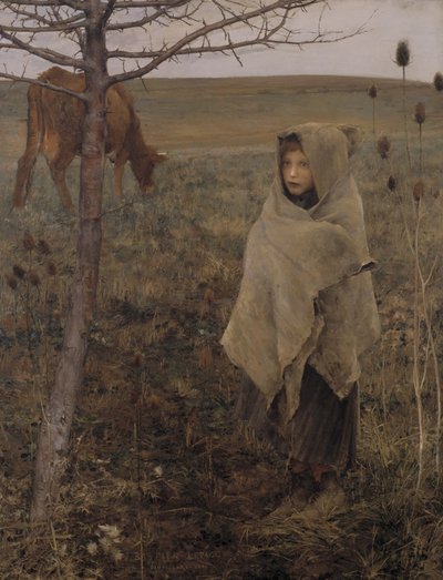 Arme Fauvette von Jules Bastien-Lepage