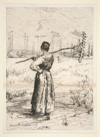 Retour des champs (Vissza a mezőkről) alkotó: Jules Bastien Lepage