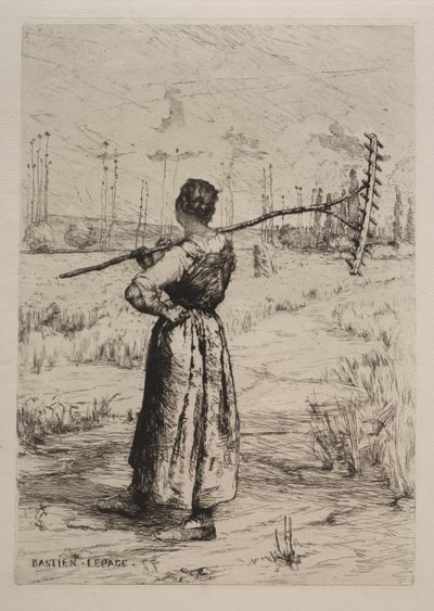 A mezők visszaadása alkotó: Jules Bastien Lepage