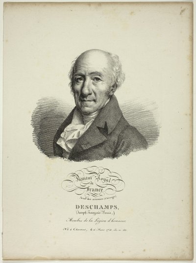 Joseph-François-Louis Deschamps portréja alkotó: Jules Boilly