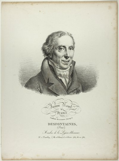 Réné Desfonataines portréja alkotó: Jules Boilly