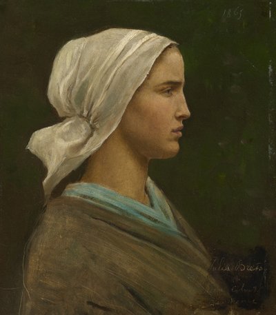 Jeanne Calvet, 1865 alkotó: Jules Breton