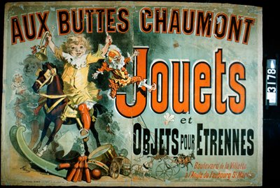 A Buttes Chaumontban, 1885 alkotó: Jules Cheret