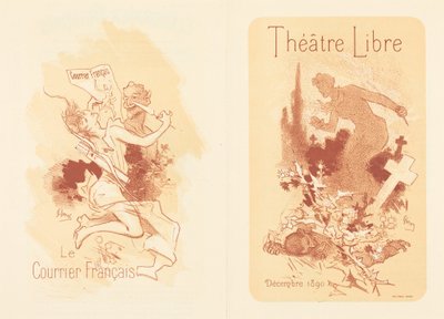 Das Mädchen Elisa; Weihnachtsgeschichte alkotó: Jules Cheret