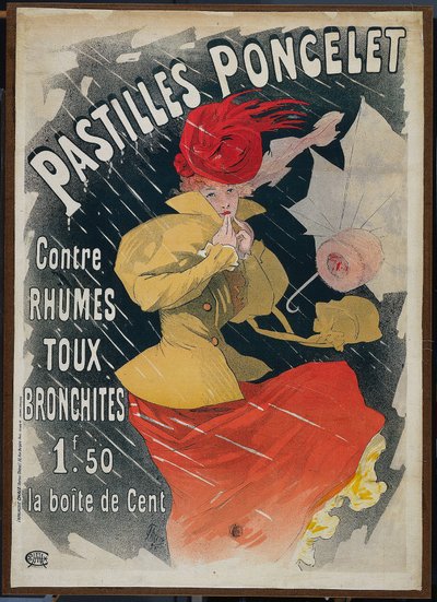Poncelet pasztilla alkotó: Jules Cheret